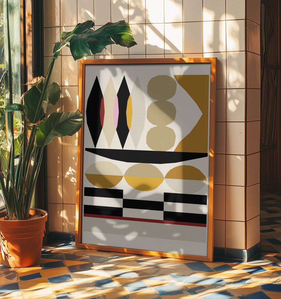 Abstrakte Komposition 25 | Poster