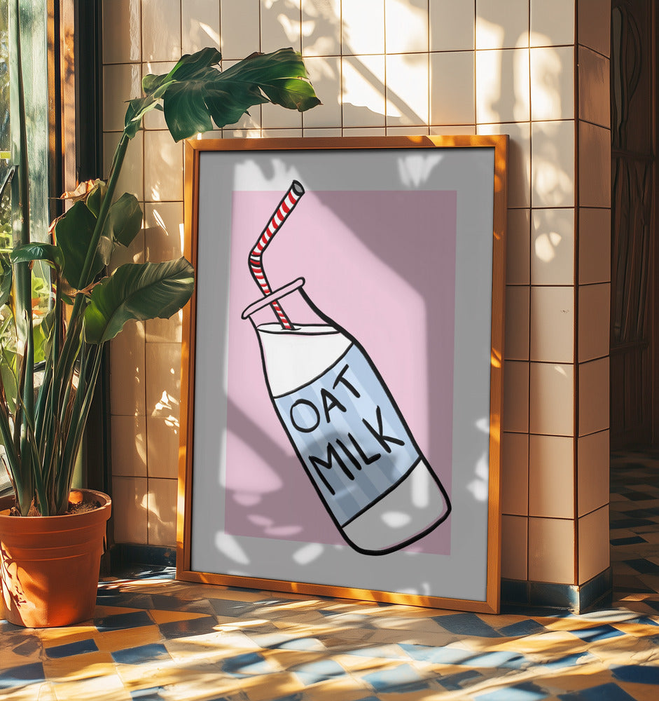 Oat Milk Delight | Poster