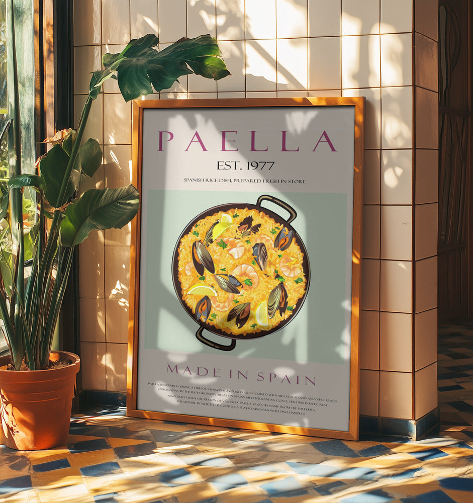 Paella Est. 1977 | Poster