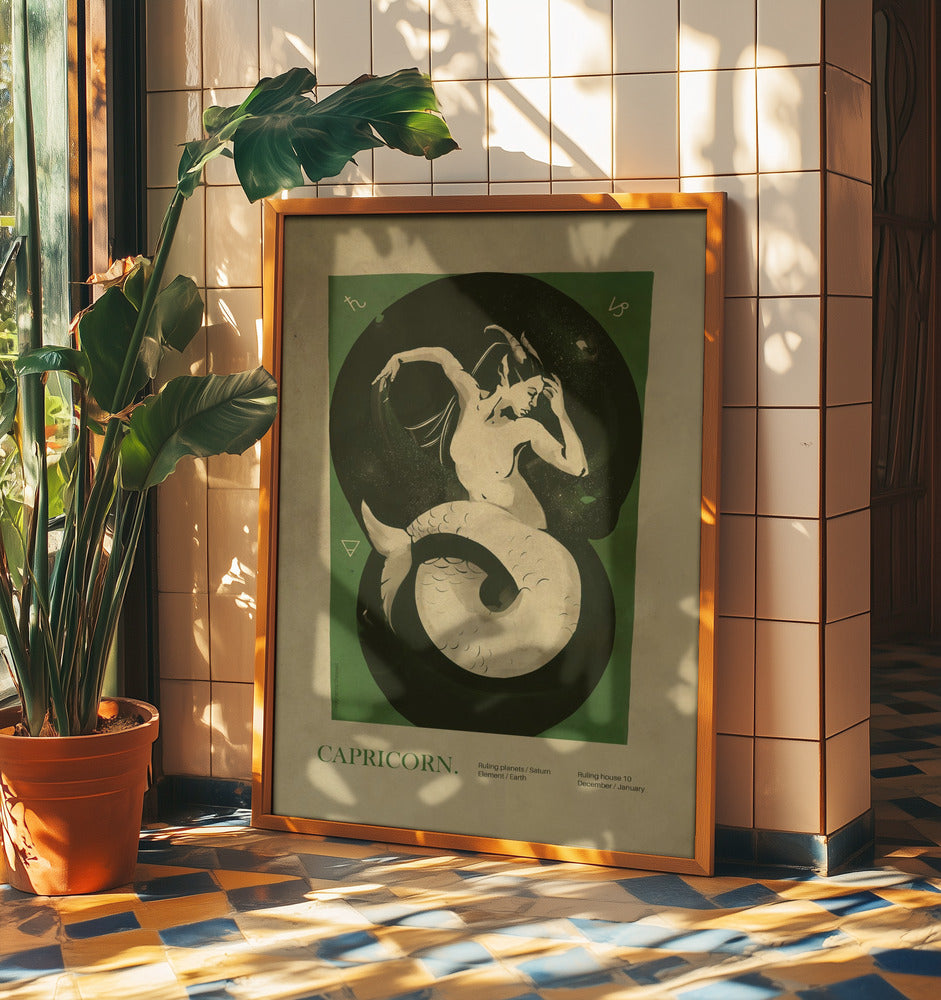 Capricorn print | Poster