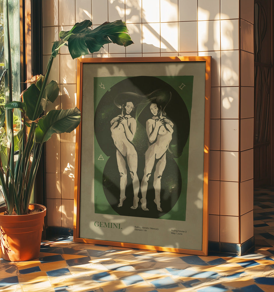 Gemini print | Poster