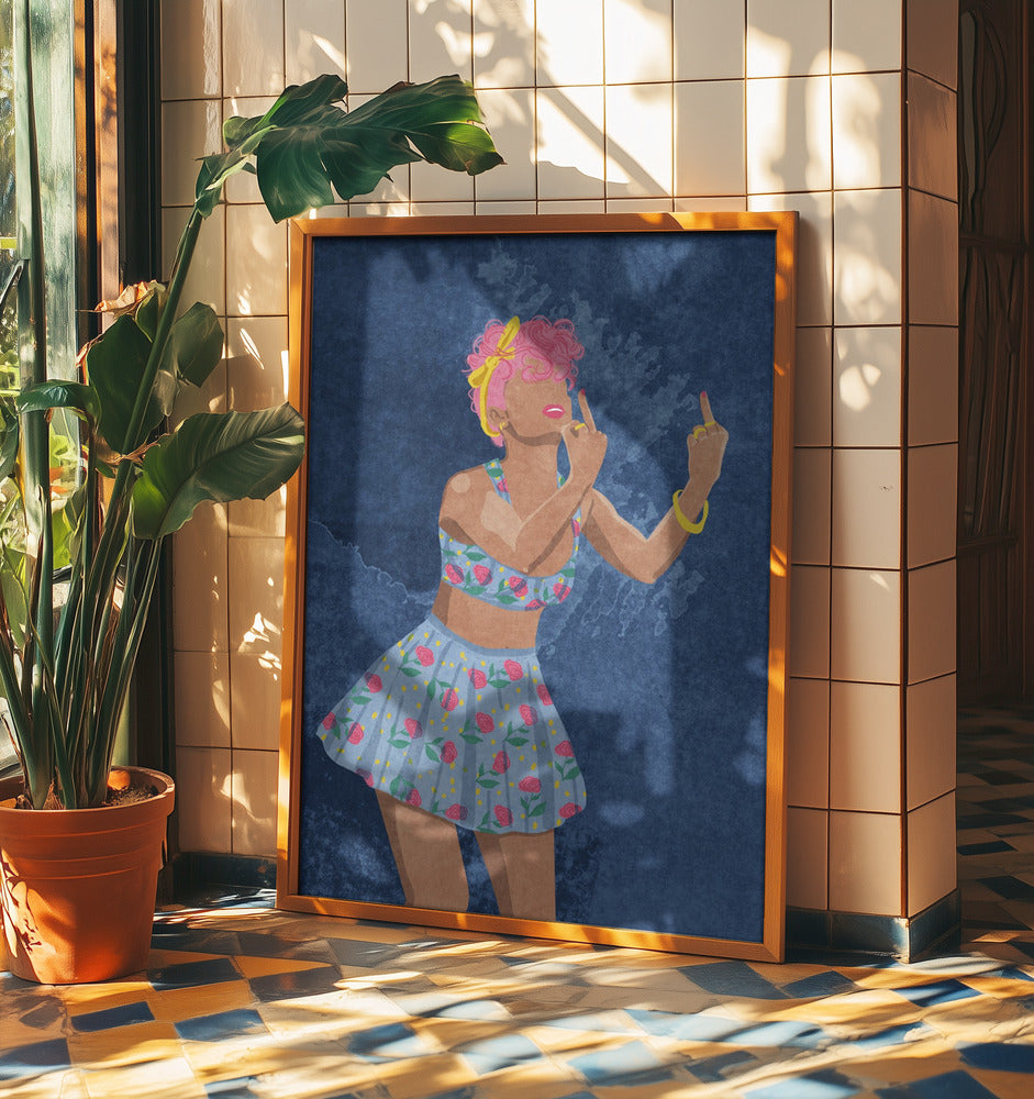 Pas ta fille | Posters - Affiche Artistique