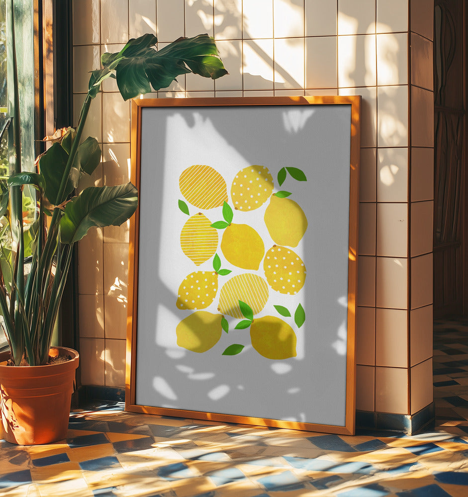 Multitud de limones | Posters  - Impresiones de Arte
