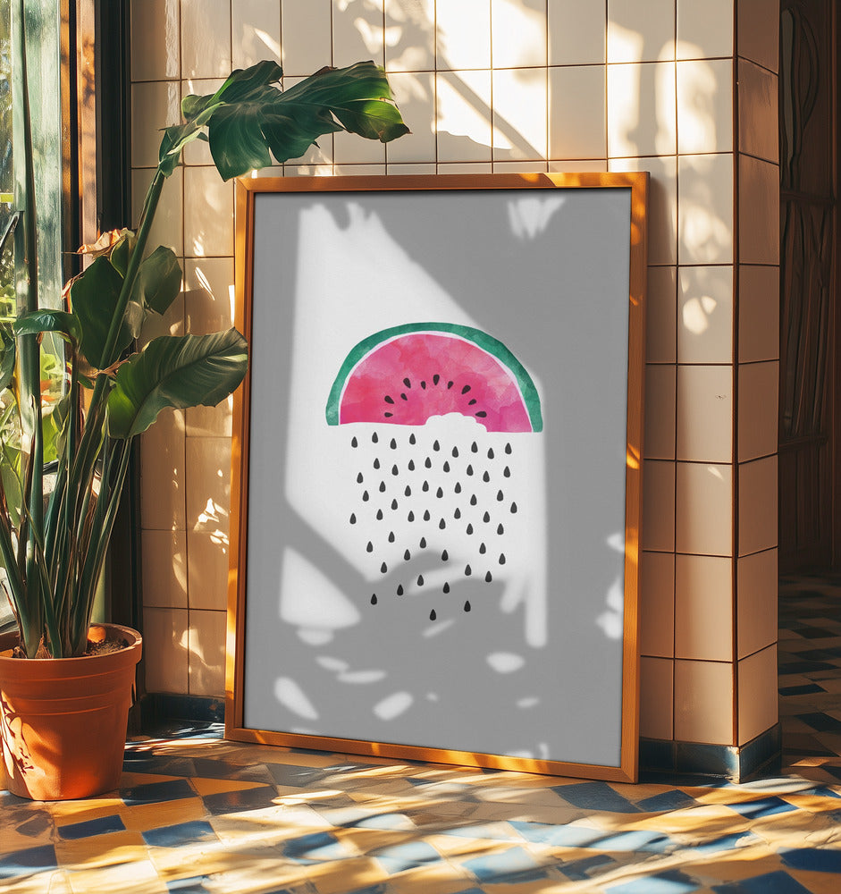Vannmelonregn | Plakater - Kunsttrykk