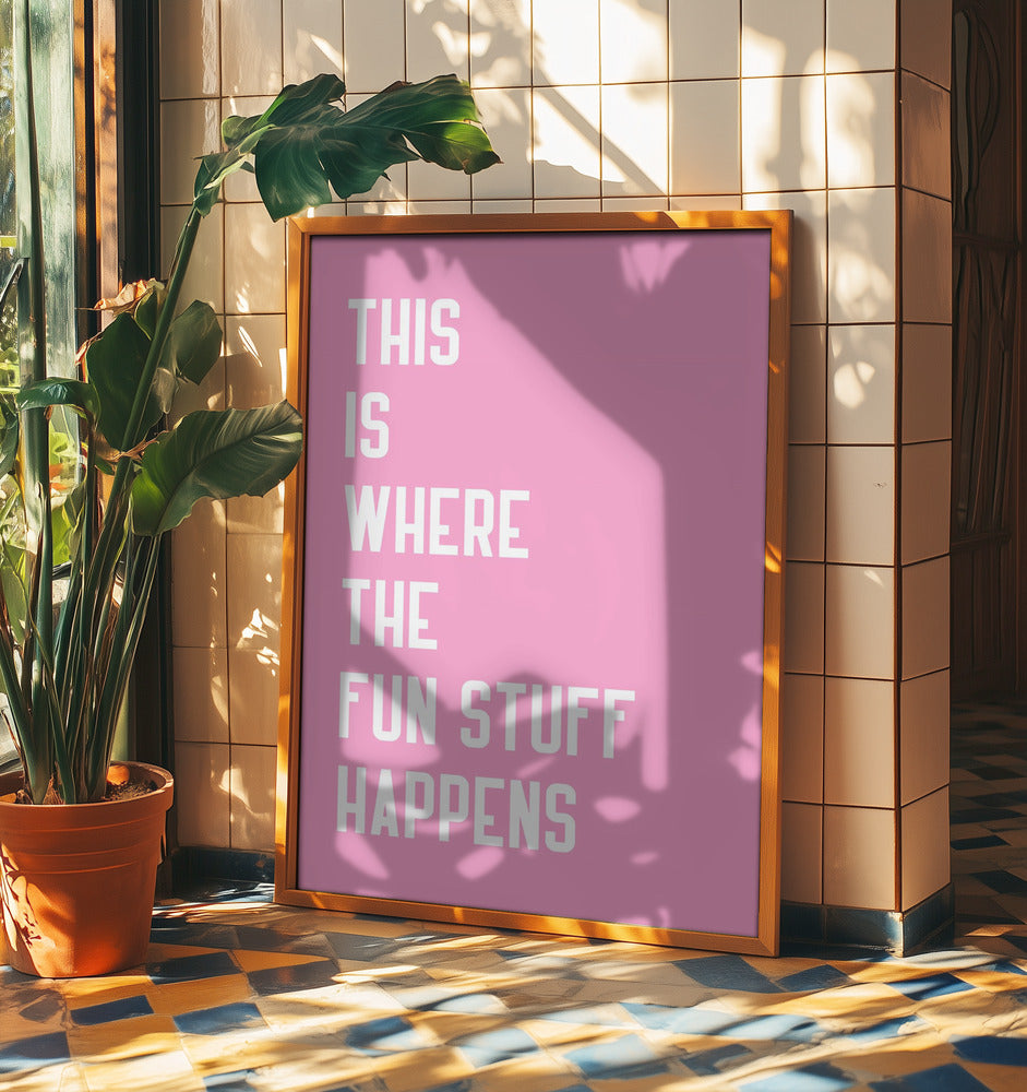 Fun Zone Awaits | Poster