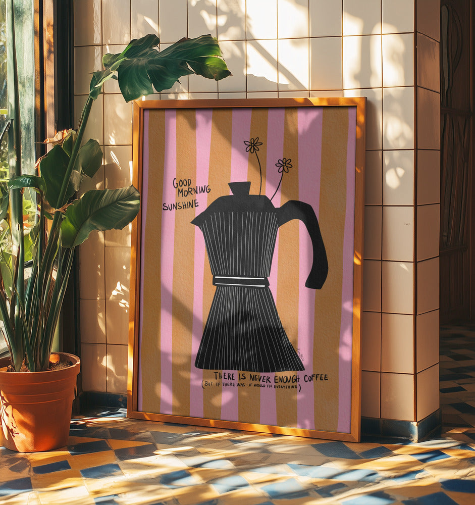 Mocca Coffee Sunshine | Poster