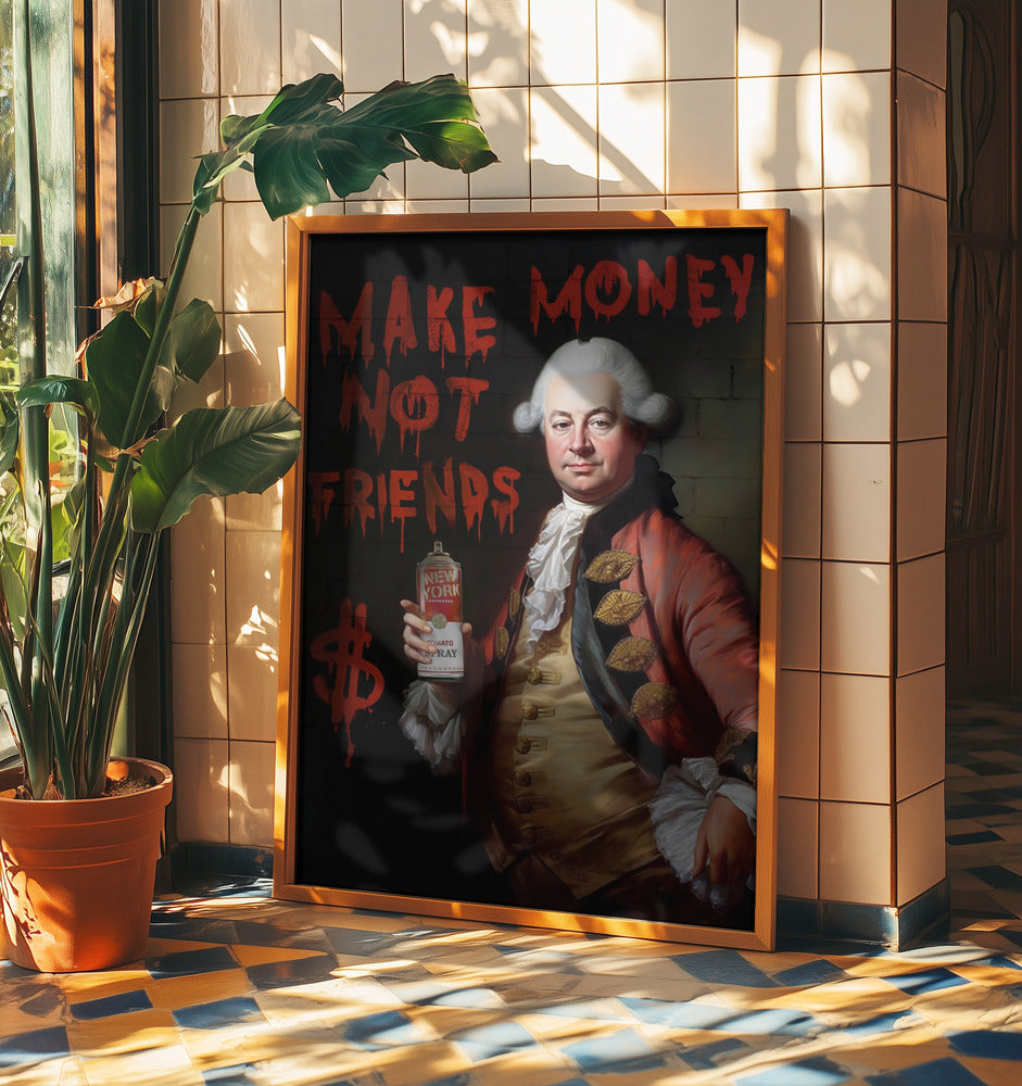 Make Money Not Friends | Poster