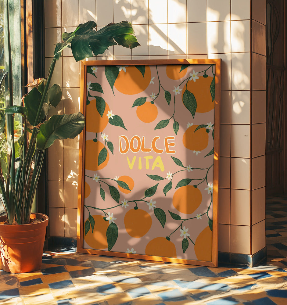 Dolce Vita &amp; Orangen | Poster
