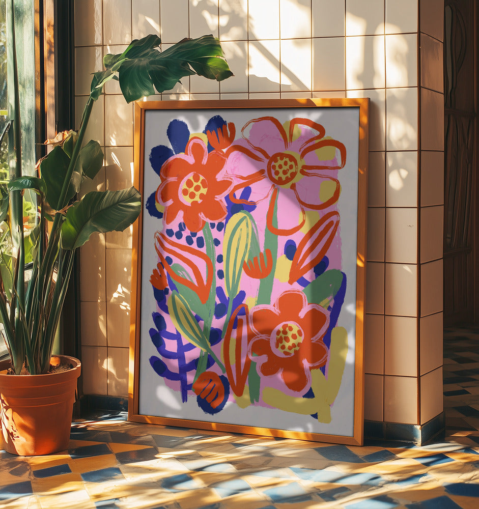 Summer Flowers No 2 | Poster