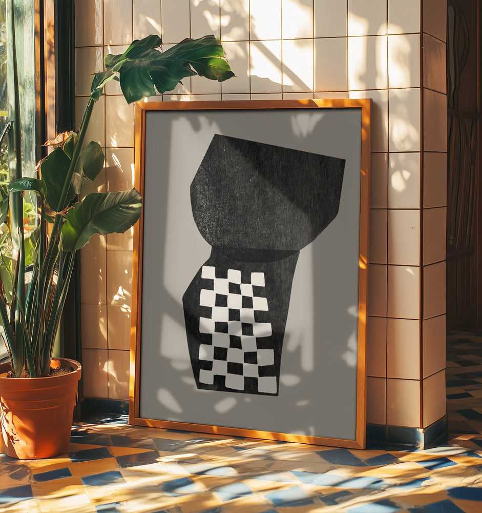Checkered Abstraction | Poster