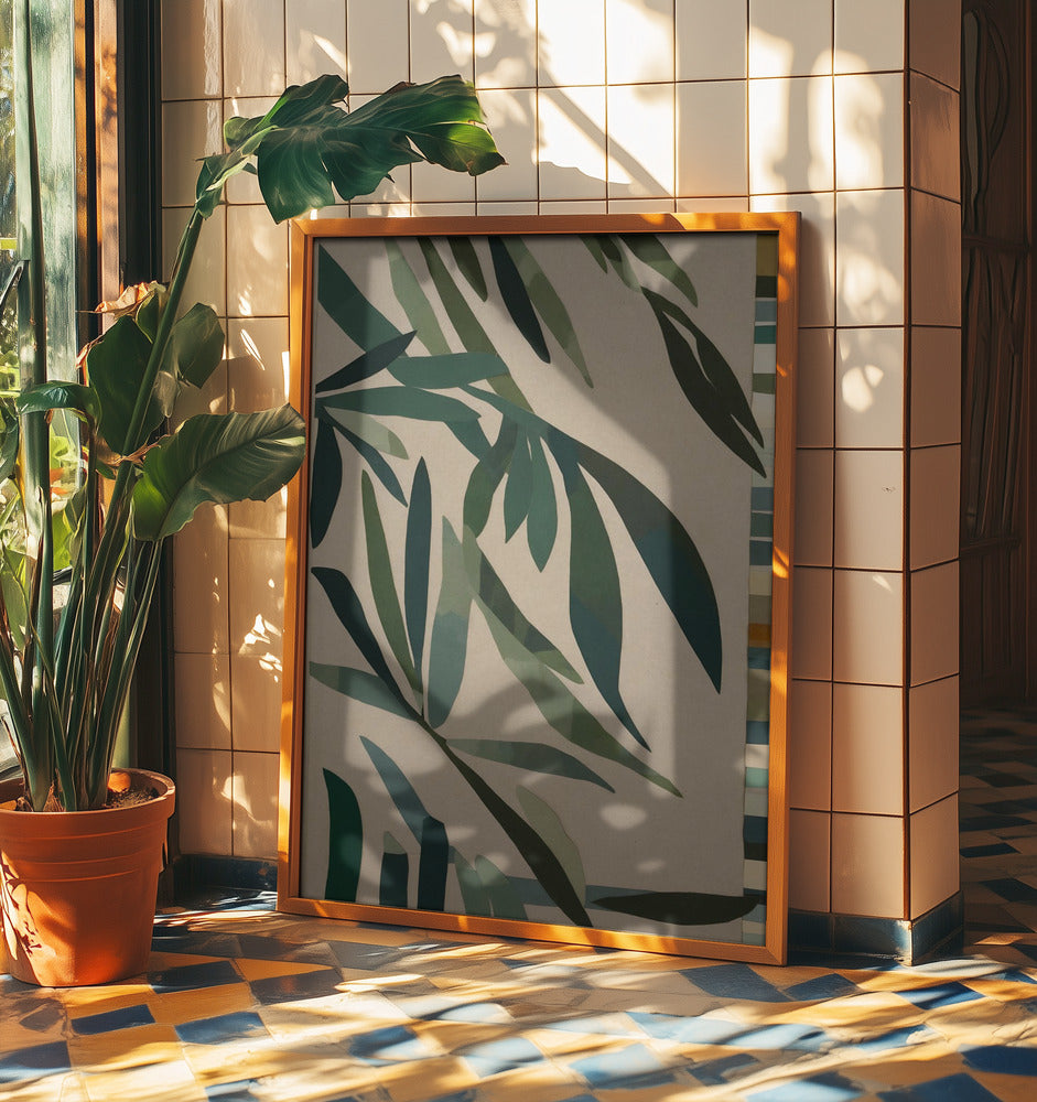 Leafy Mosaics | Poster
