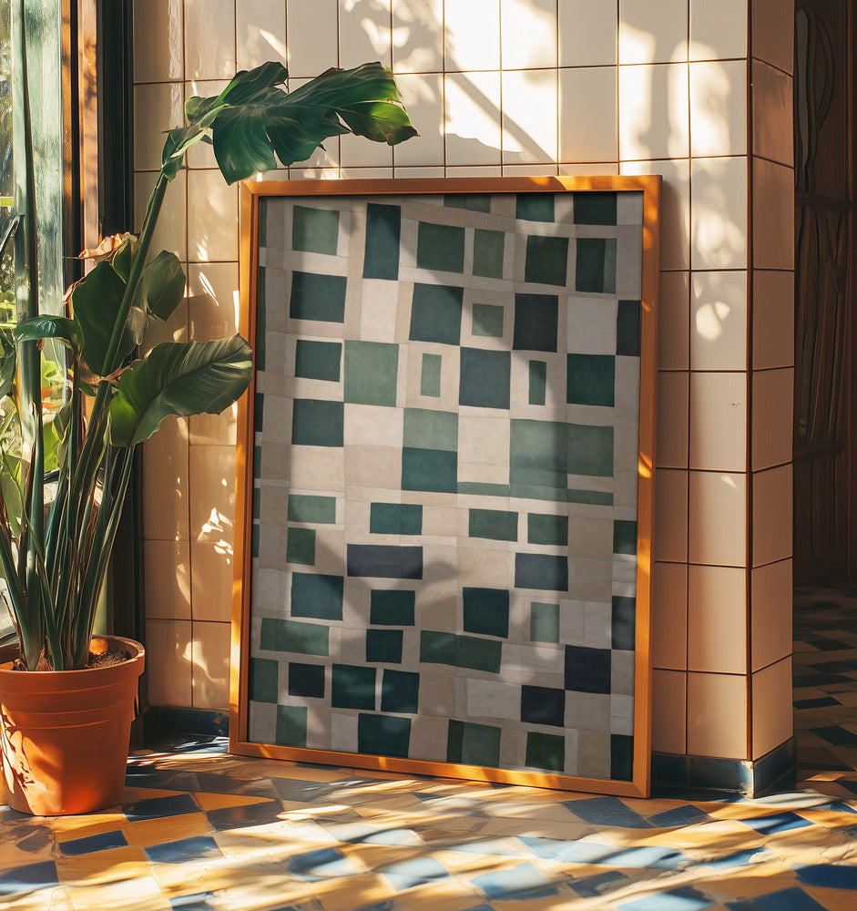 Emerald Mosaic | Poster