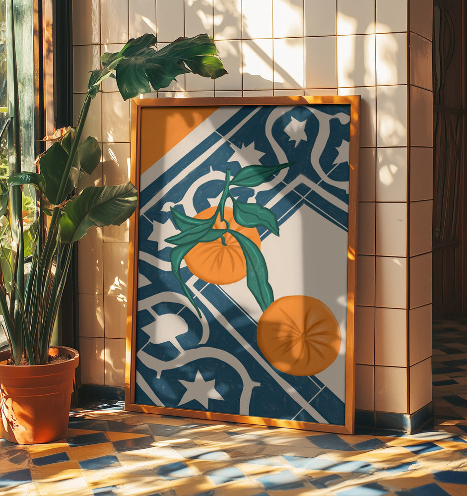 SUMMER MANDARINS | Poster