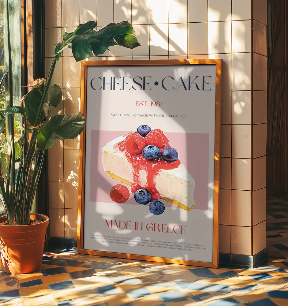 Griechisches Dessertglück | Poster
