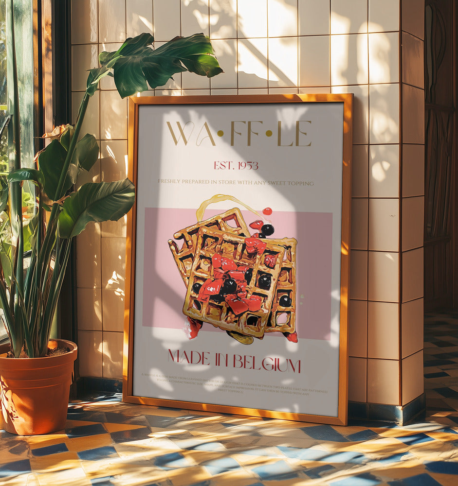 Waffle Print | Poster