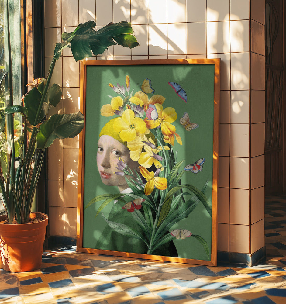 Das Mädchen mit dem Perlenohrring, Frühlingsausgabe II | Poster