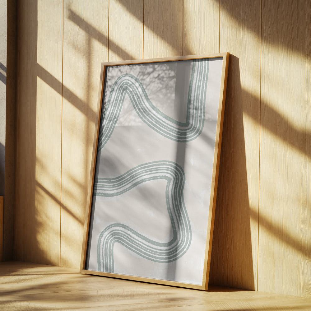 Gebogen rust | Posters - Kunstdrukken