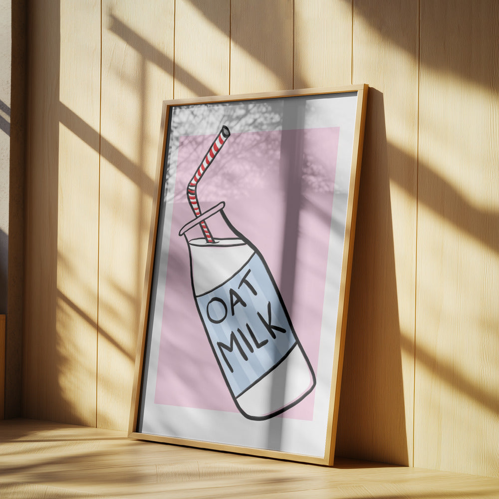 Oat Milk Delight | Poster