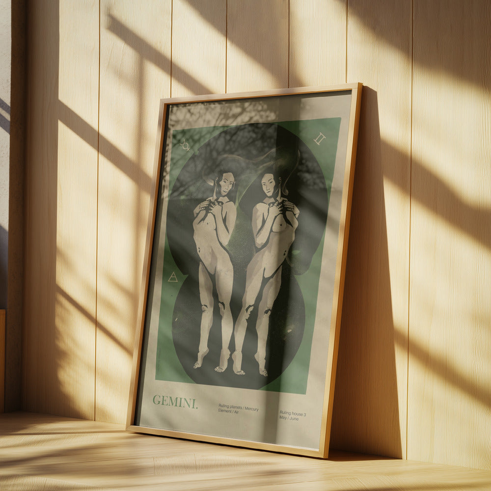 Gemini print | Poster