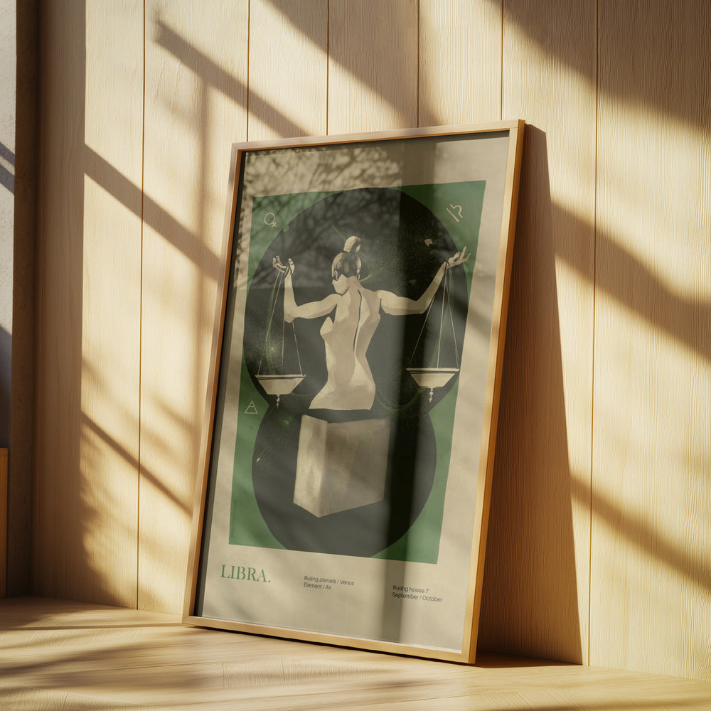 Libra print | Poster
