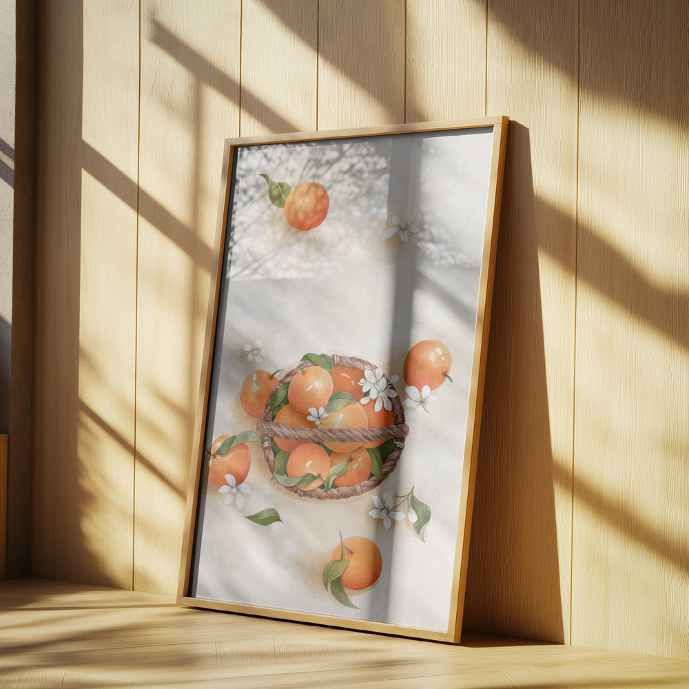 Saftig apelsin | Poster