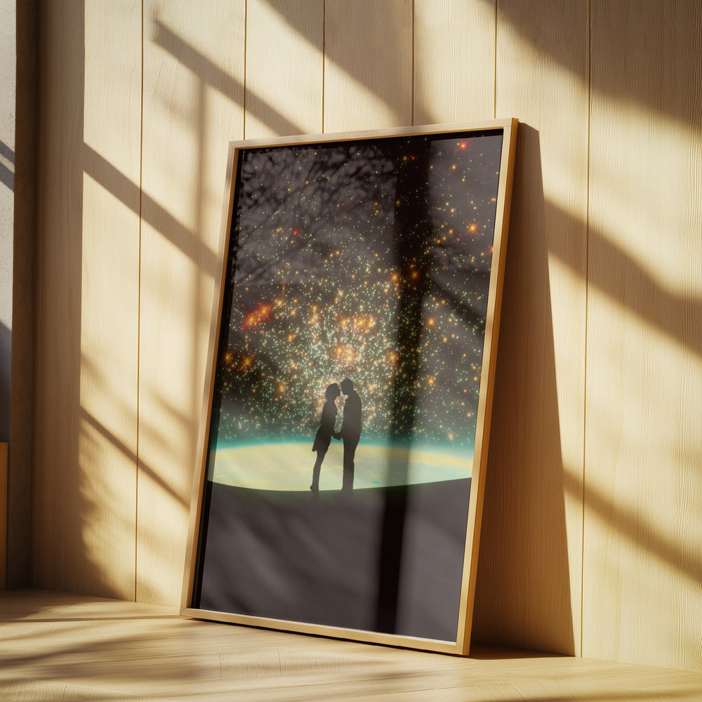 A Cosmic Kiss | Poster