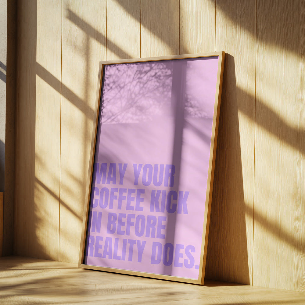 Coffee vs. Reality | Poster