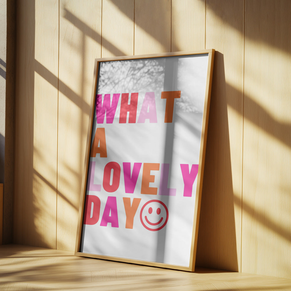 Lovely Day Vibes | Poster