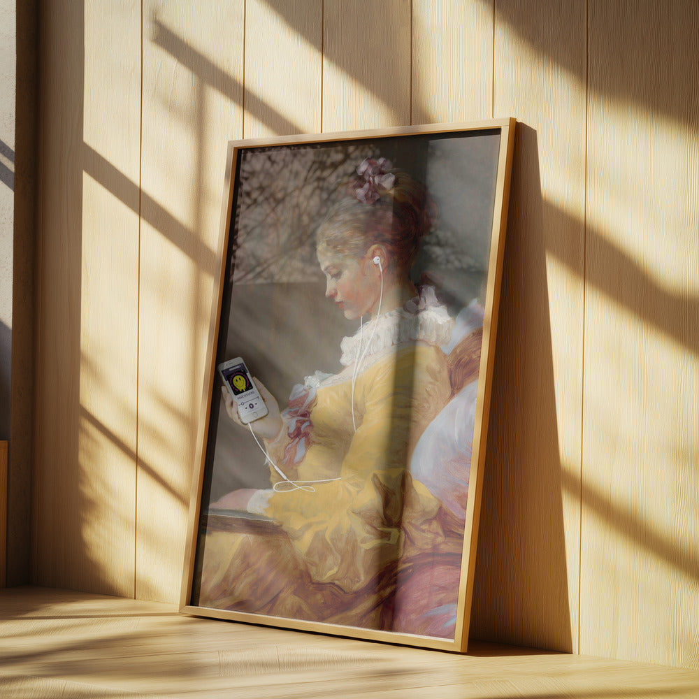 Luisteren naar een nieuw nummer | Posters - Kunstdrukken