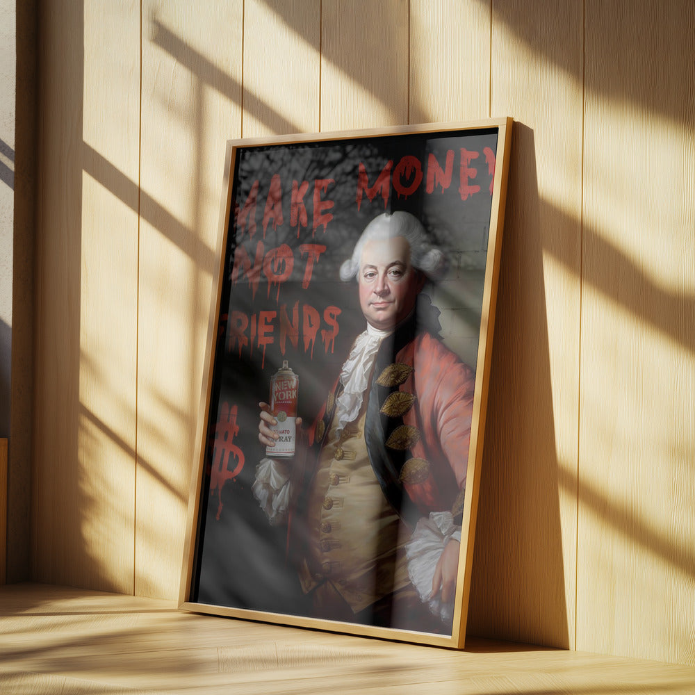 Make Money Not Friends | Poster