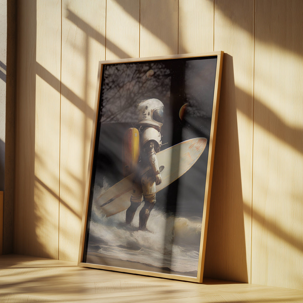 My Space Surfing Day | Poster
