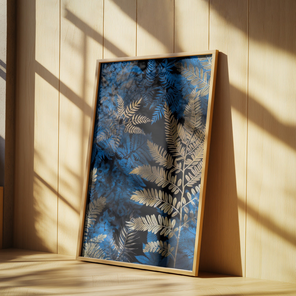 Vibrant Garden and ferns  2 | Poster