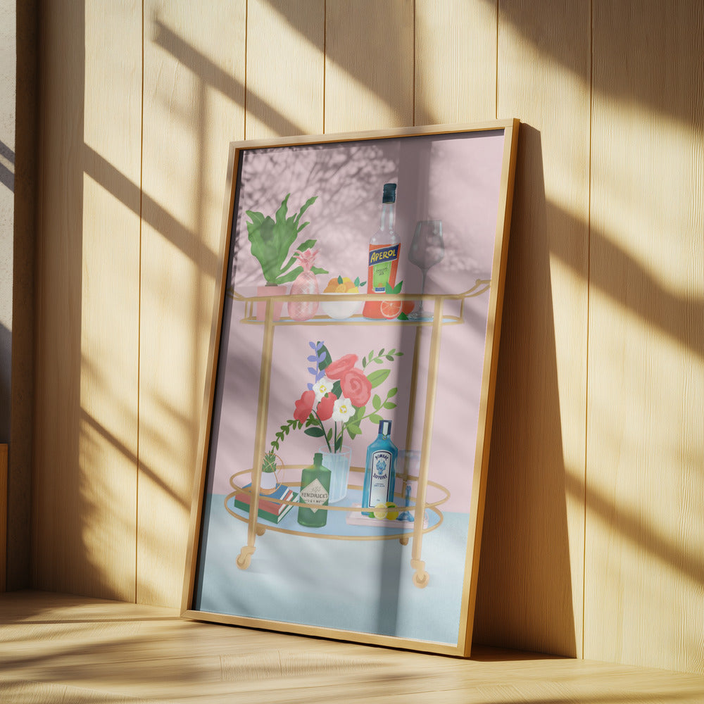 Barwagen | Poster - Kunstdruck