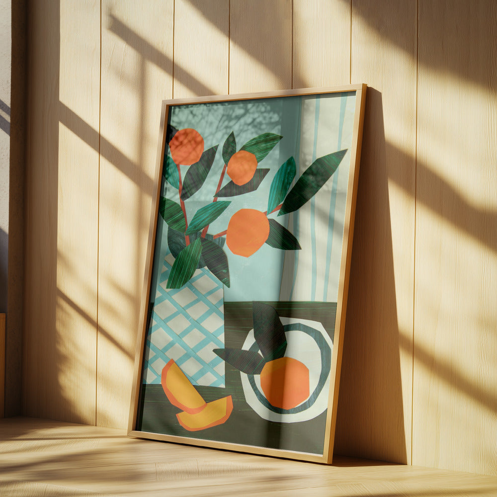 Citrusmorgonstilleben II | Poster