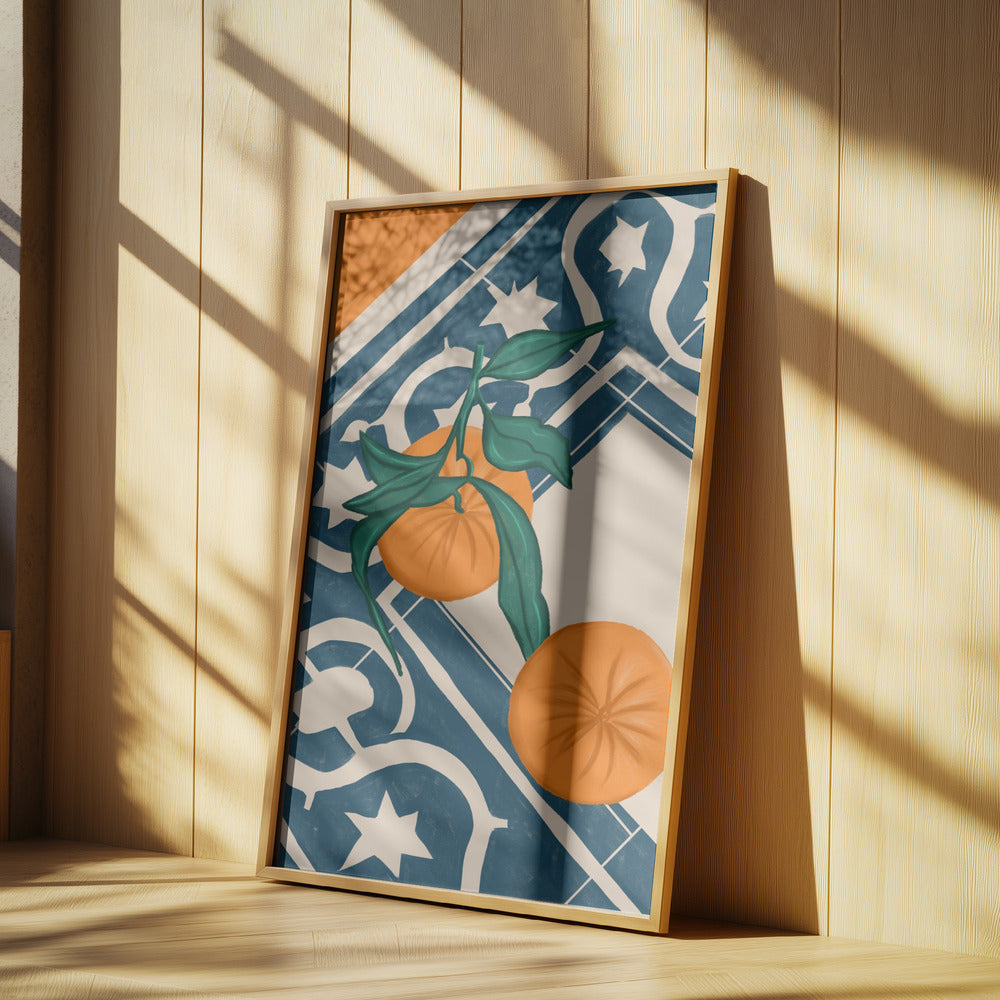 SUMMER MANDARINS | Poster