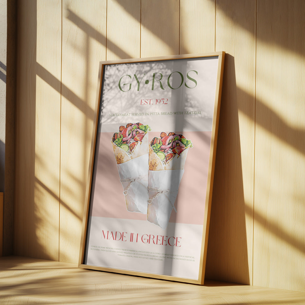 Grekisk smakglädje | Poster