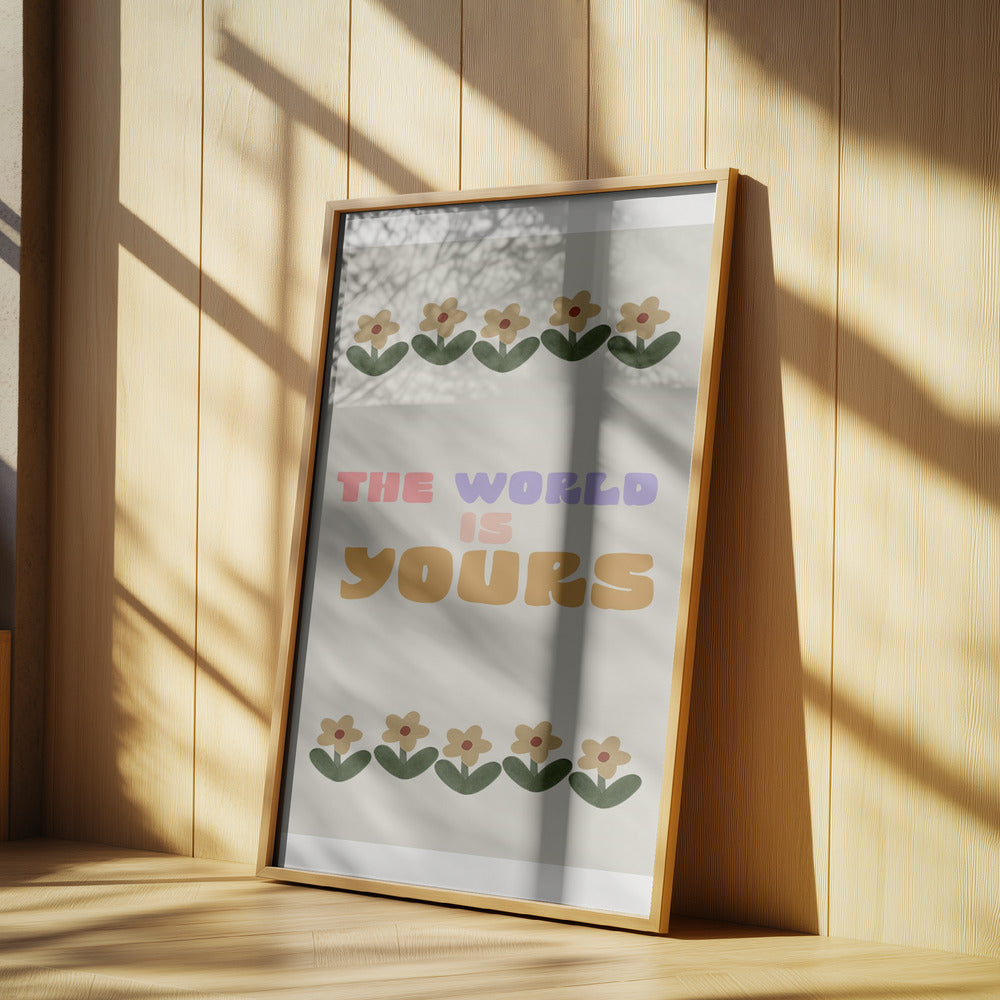 Le monde est à vous | Posters - Affiche Artistique