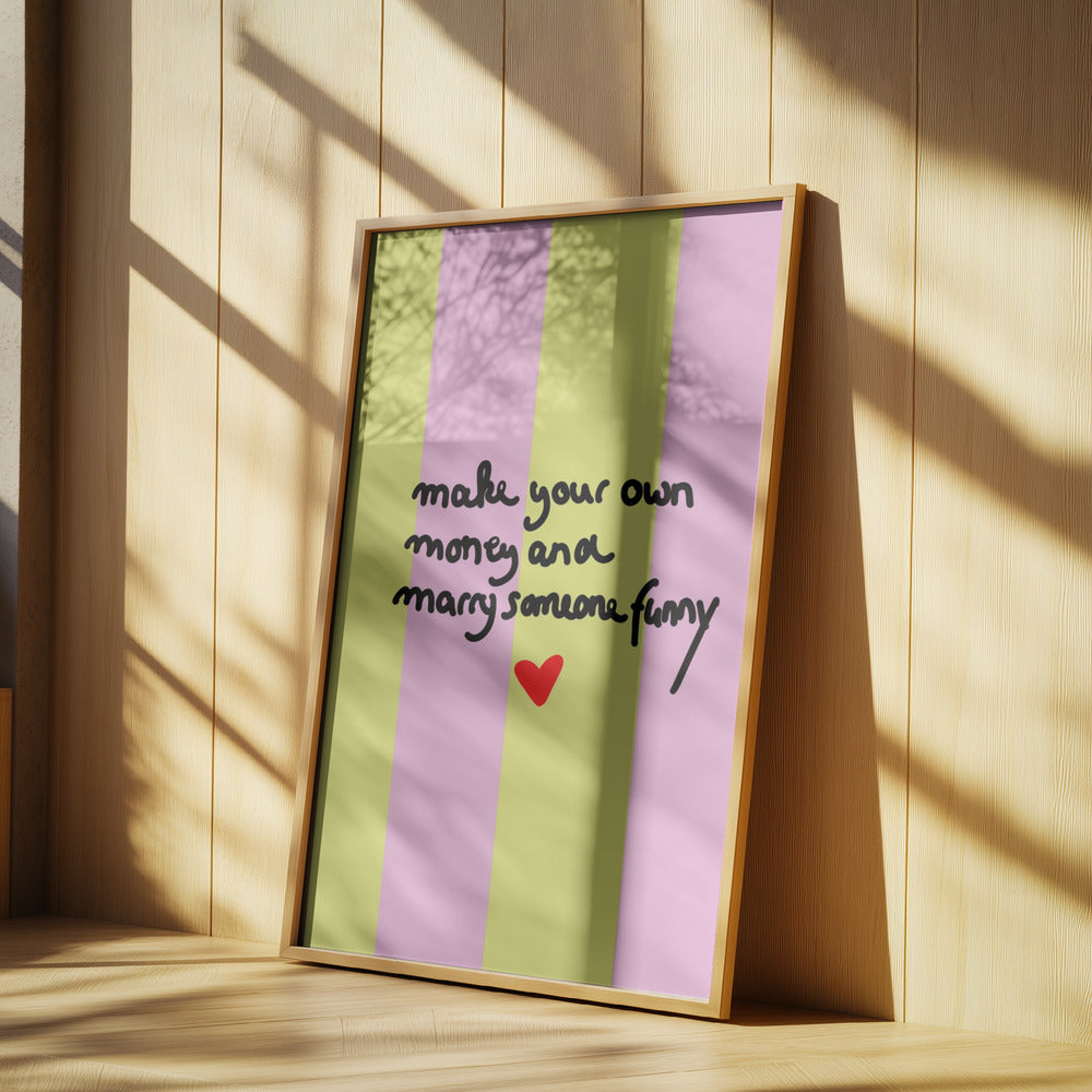 Empowerment-Nachricht | Poster - Kunstdruck