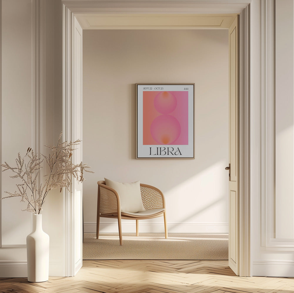 Libra&#039;s Dual Glow | Poster
