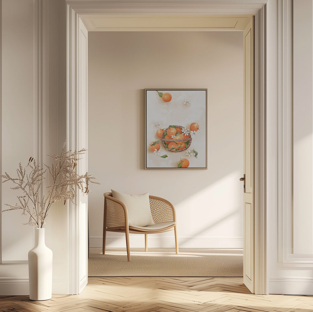 Saftig apelsin | Poster