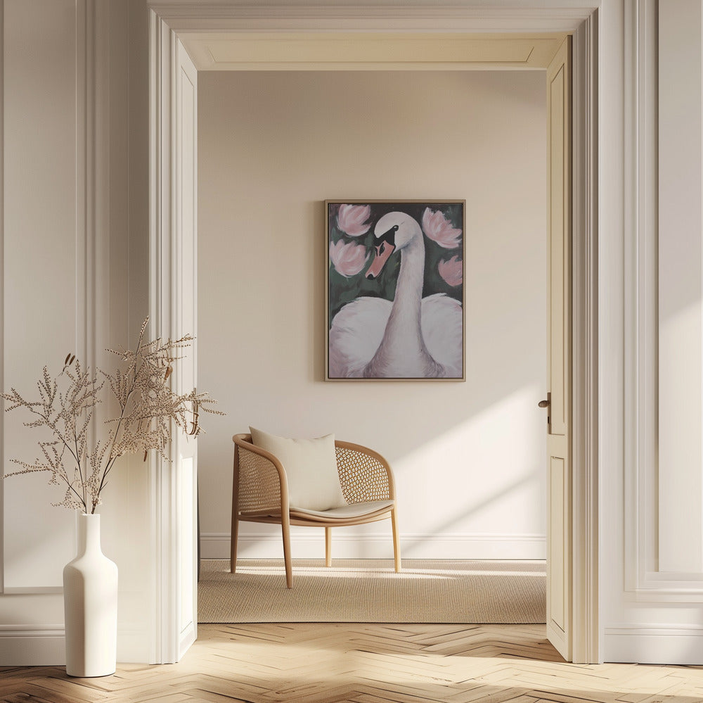 Svan i dammen | Poster