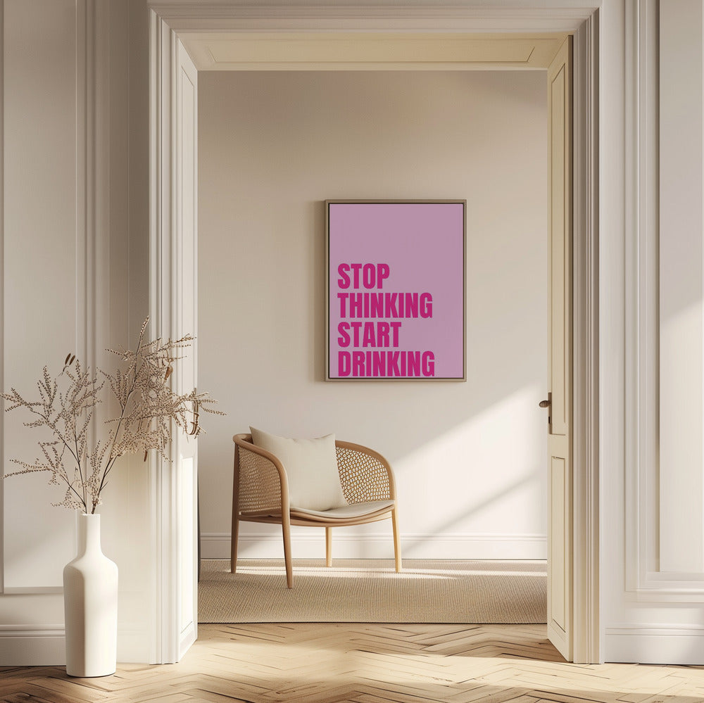 Drink Over Think | Poster