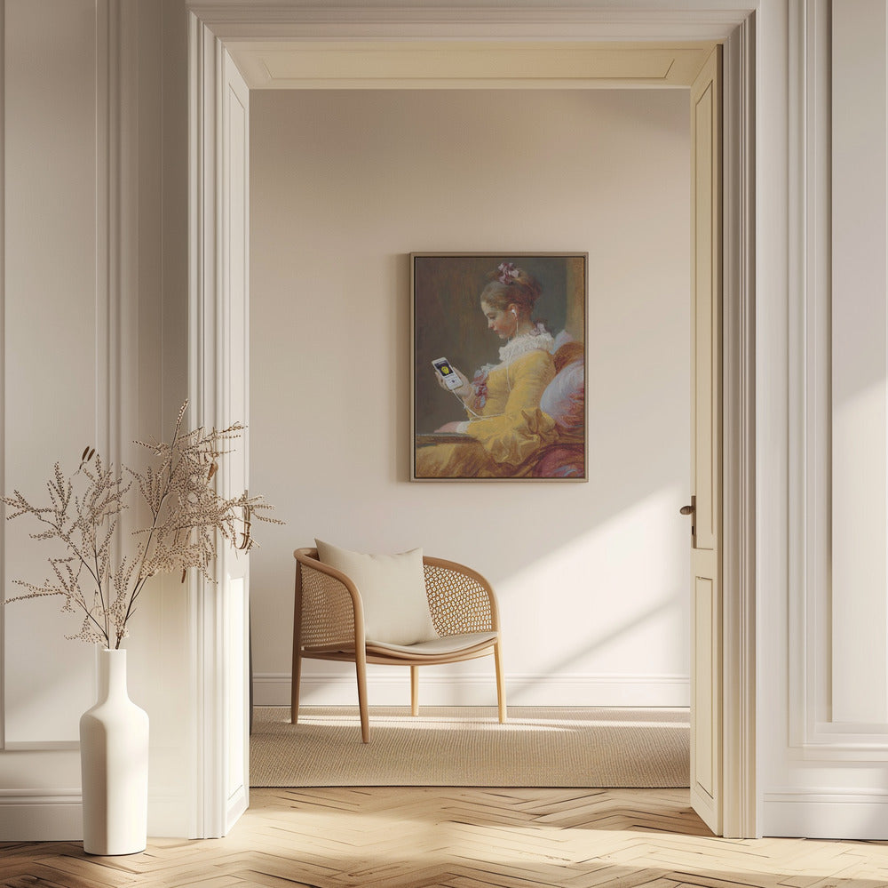 Luisteren naar een nieuw nummer | Posters - Kunstdrukken