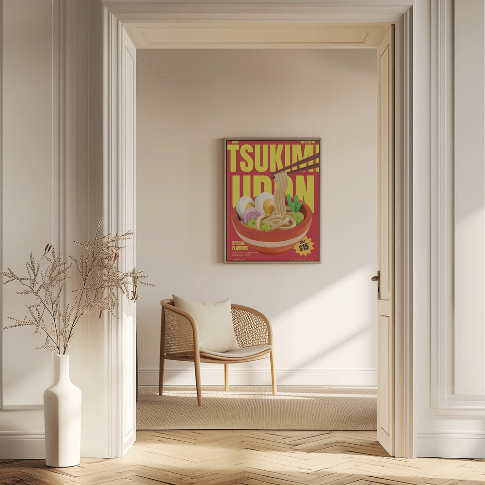 Tsukimi Udon Menu | Poster