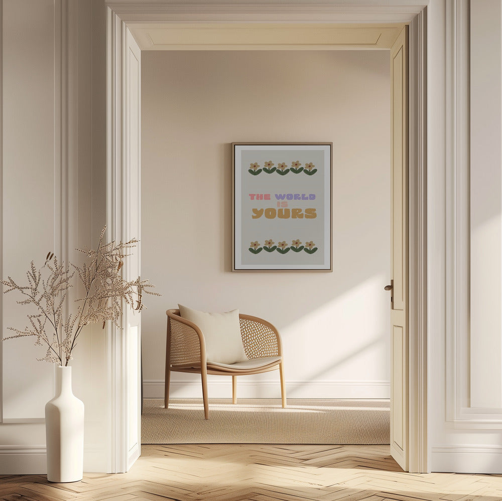Le monde est à vous | Posters - Affiche Artistique