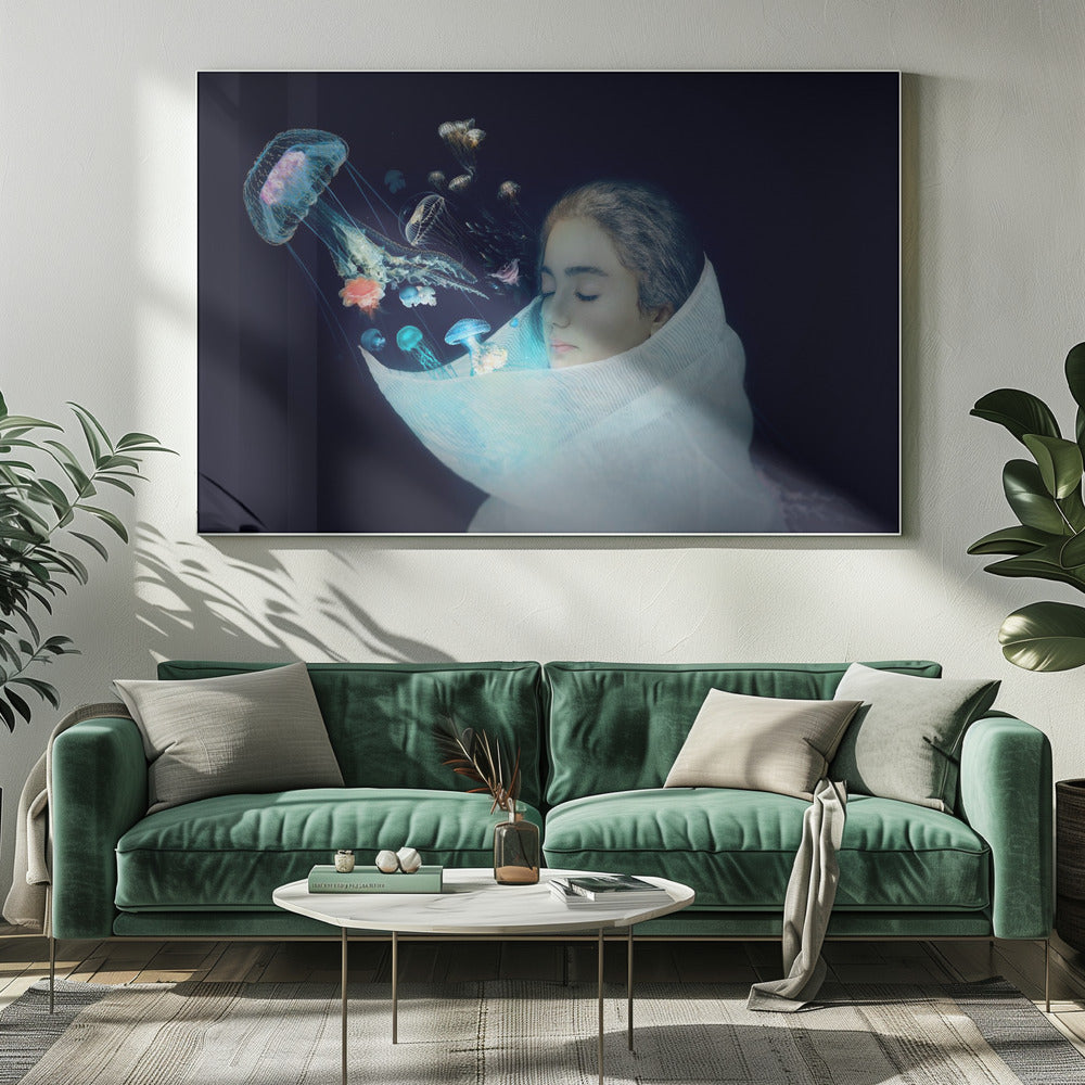 Jellyfish - The Queen of the sea | Canvas