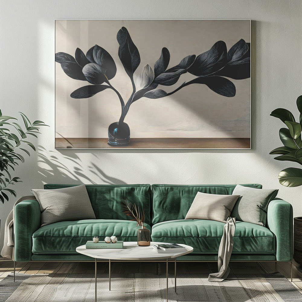 Magnolia nera | Stampe su Tela