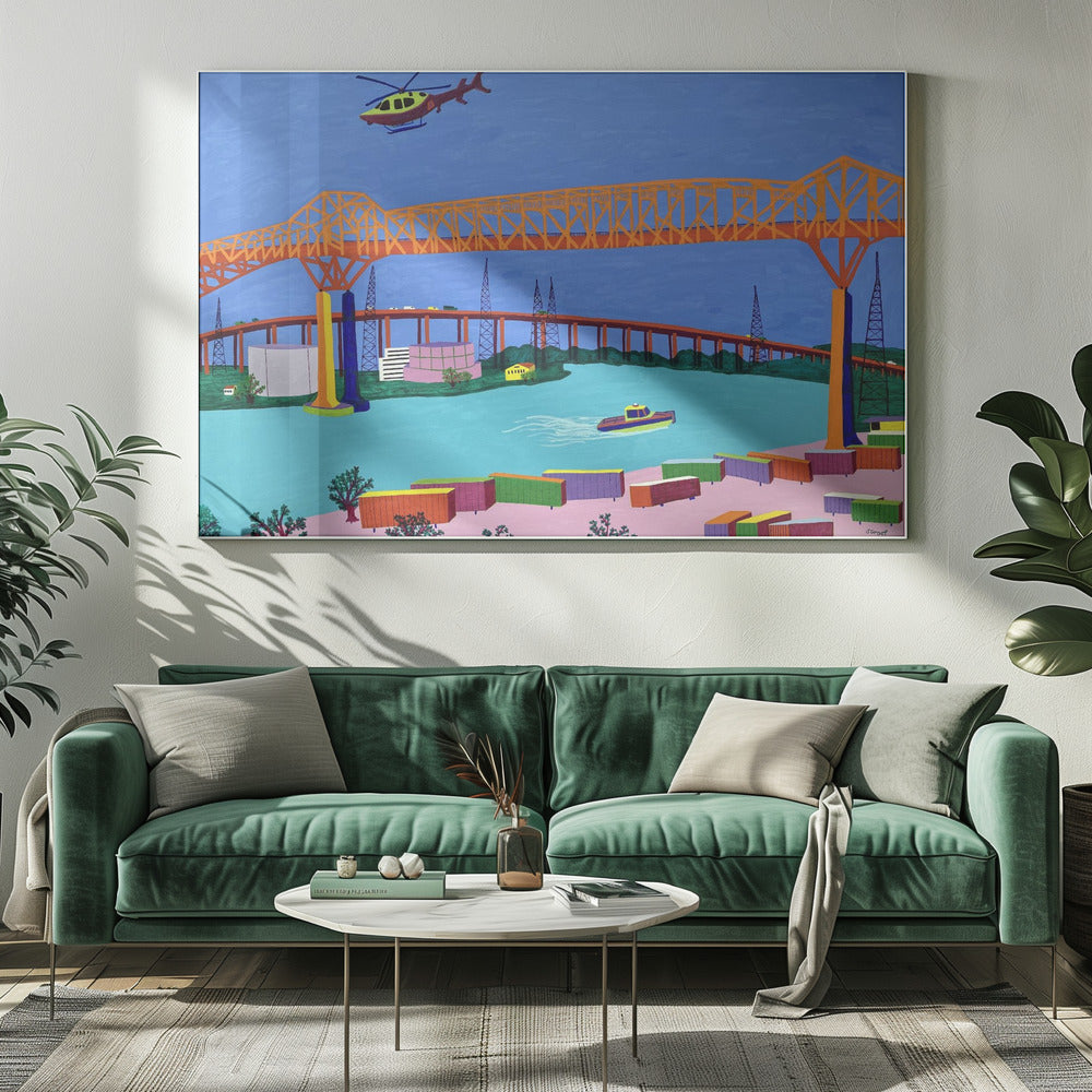 Pulaski Skyway | Canvasprints
