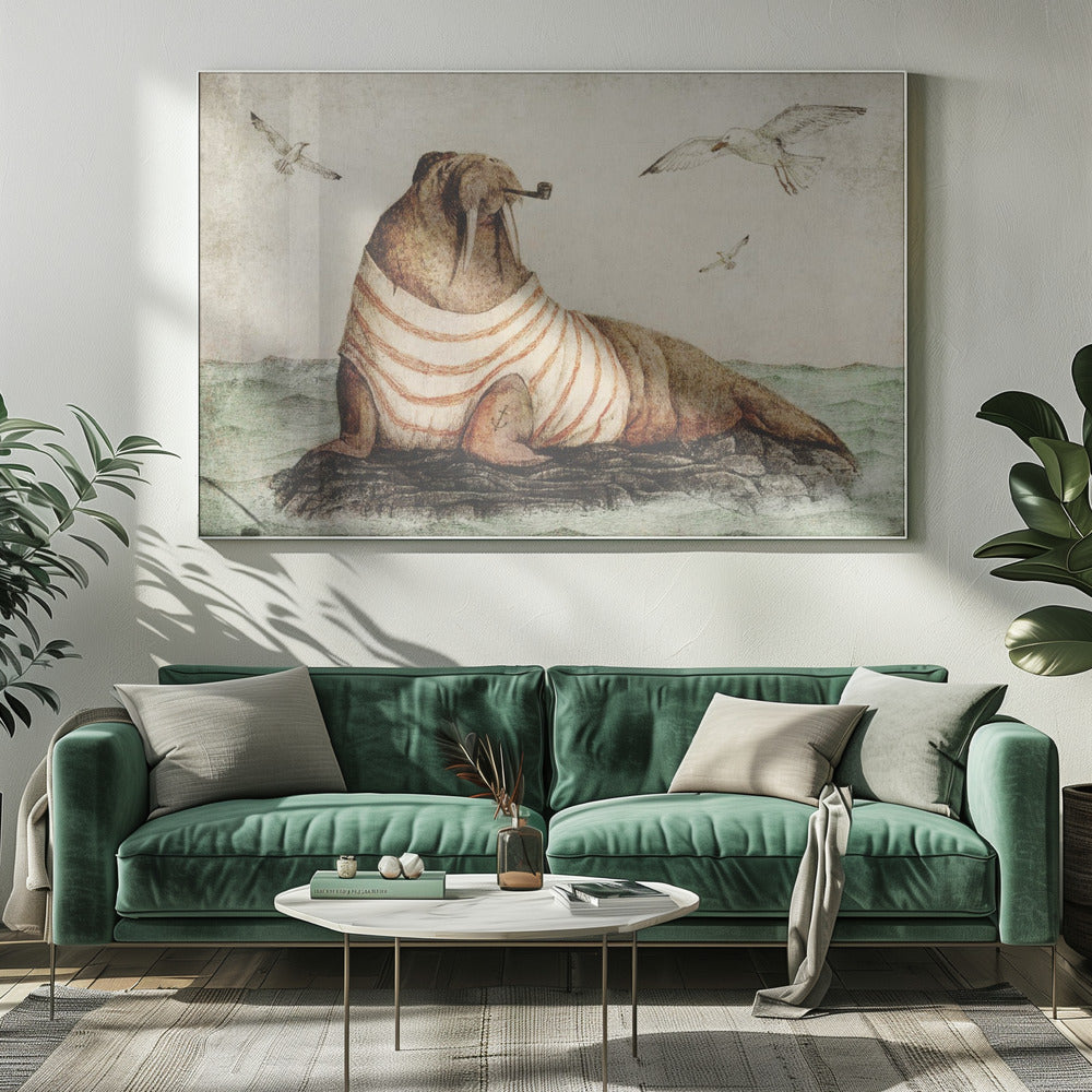 Seaside Gentleman | Canvas