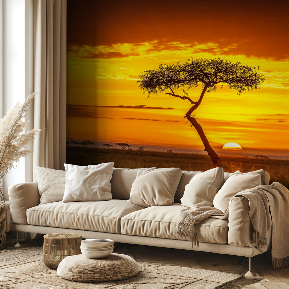 L'Afrique primordiale | Papier Peint Photo